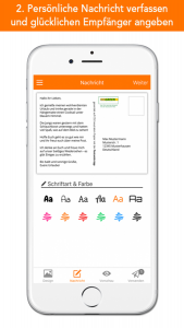 Postando Postkarten App